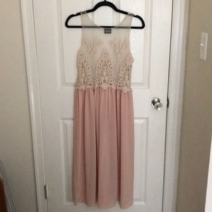 Flowy peach dress from Gypsy Warrior